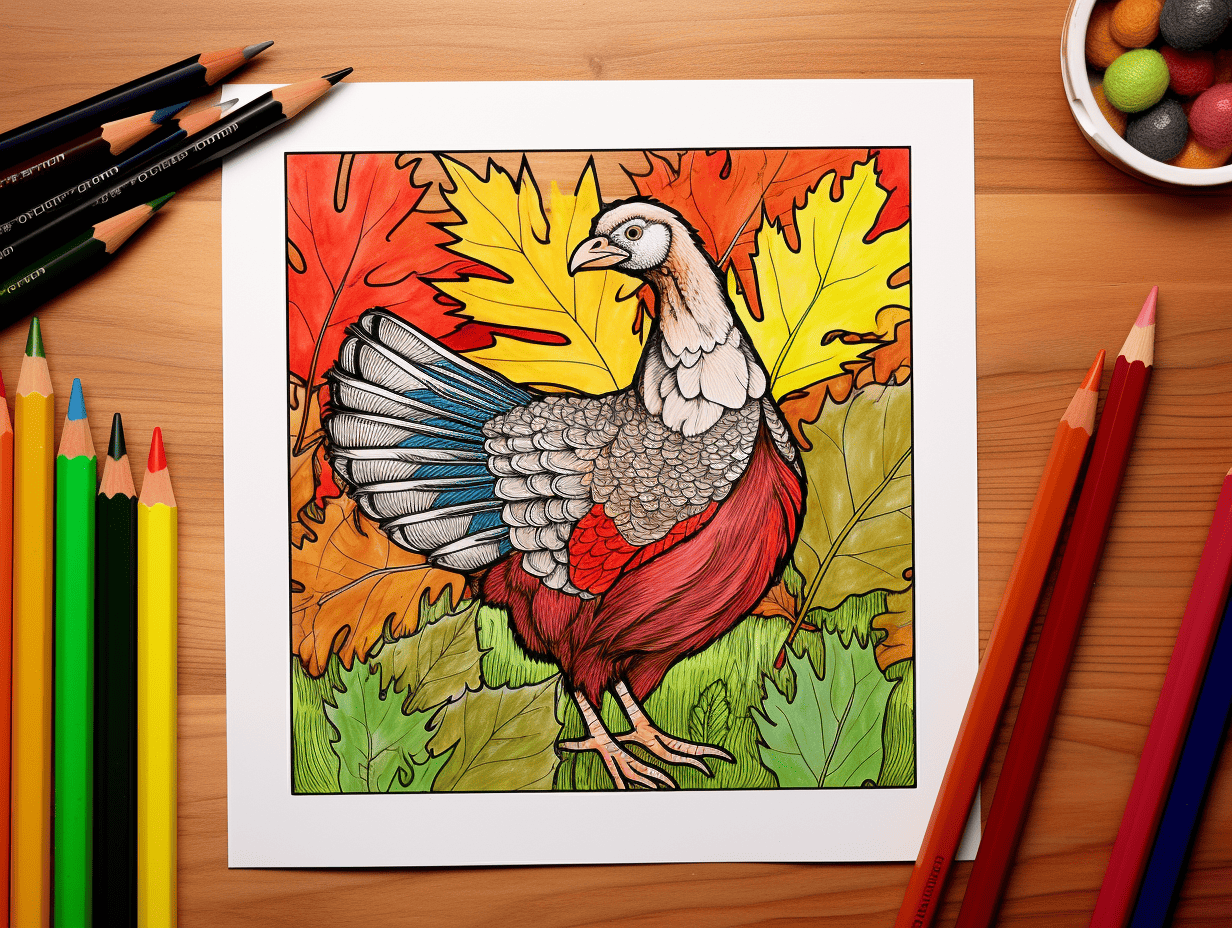 Turkey coloring pages free printable sheets