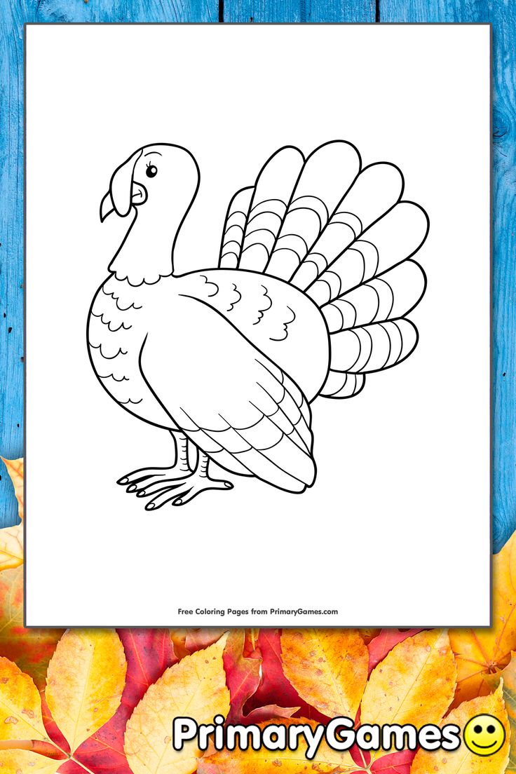 Turkey coloring page â free printable ebook turkey coloring pages thanksgiving coloring pages free thanksgiving coloring pages