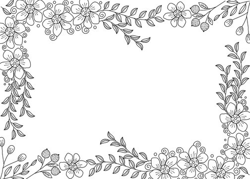 Coloring book border images â browse photos vectors and video