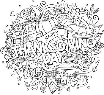 Coloring thanksgiving