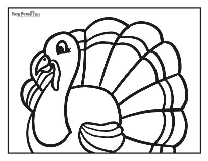 Turkey coloring pages