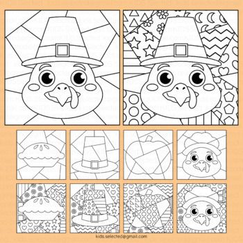 Thanksgiving craft pop art coloring activities shape math turkey bulletin board thanksgiving crafts pop art pop art colors