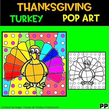 Pop art turkey tpt