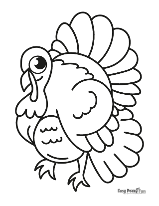 Turkey coloring pages