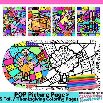 Pop art thanksgiving tpt