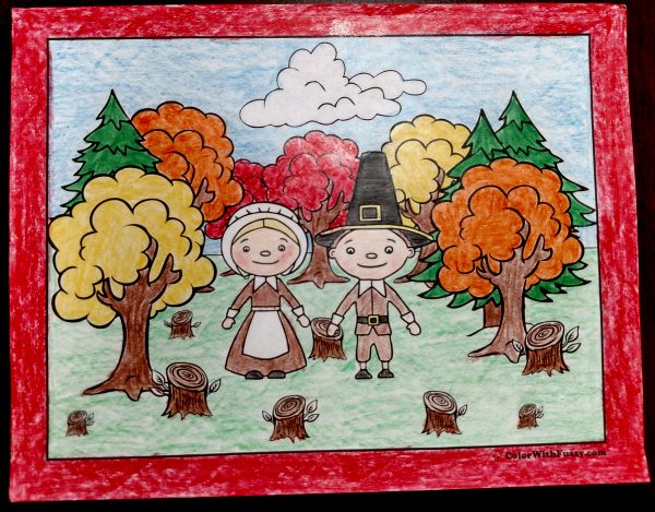 Thanksgiving coloring pages turkeys an autumn harvest fun