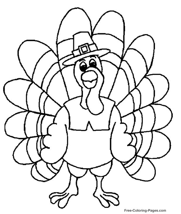 Thanksgiving coloring pages