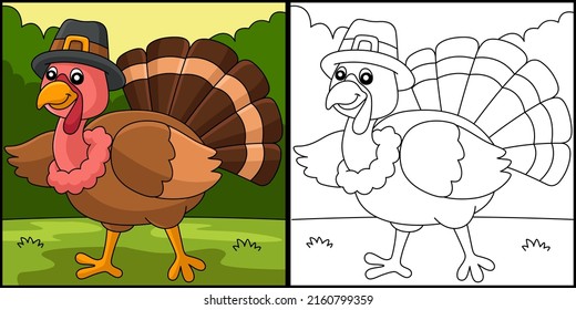 Turkey coloring page images stock photos d objects vectors