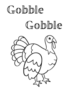 Free turkey coloring pages printable to download now