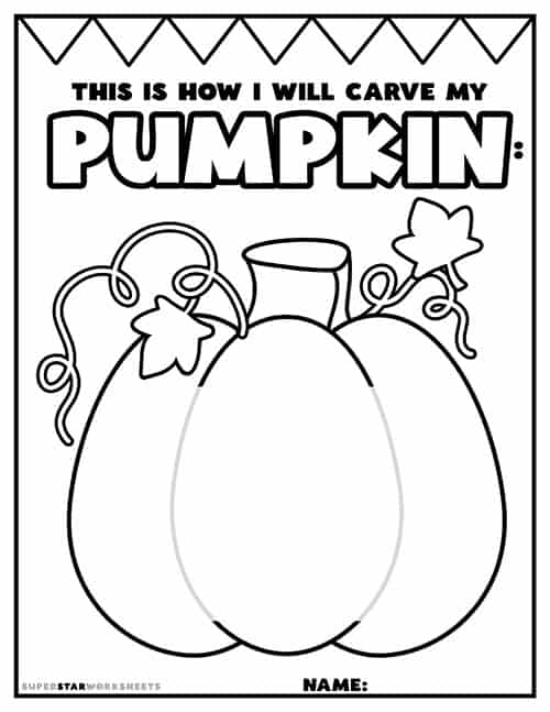 Pumpkin coloring pages