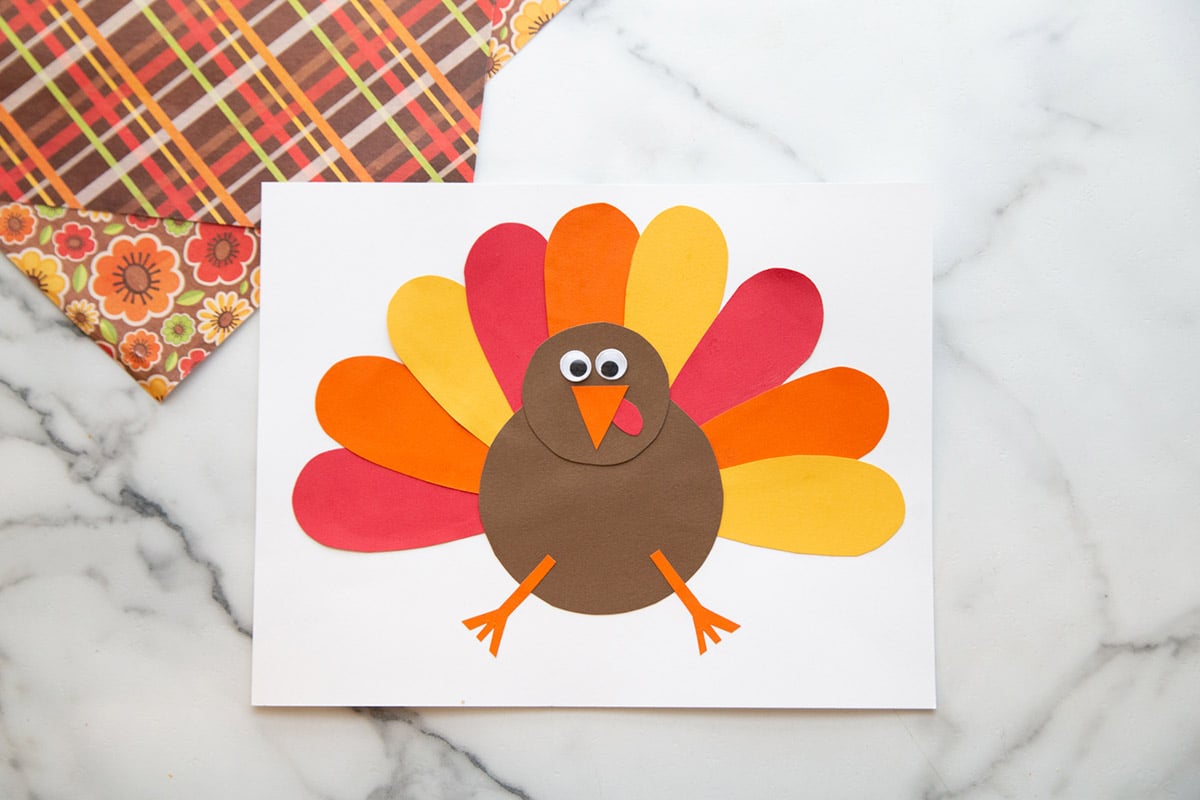 Turkey template free printables