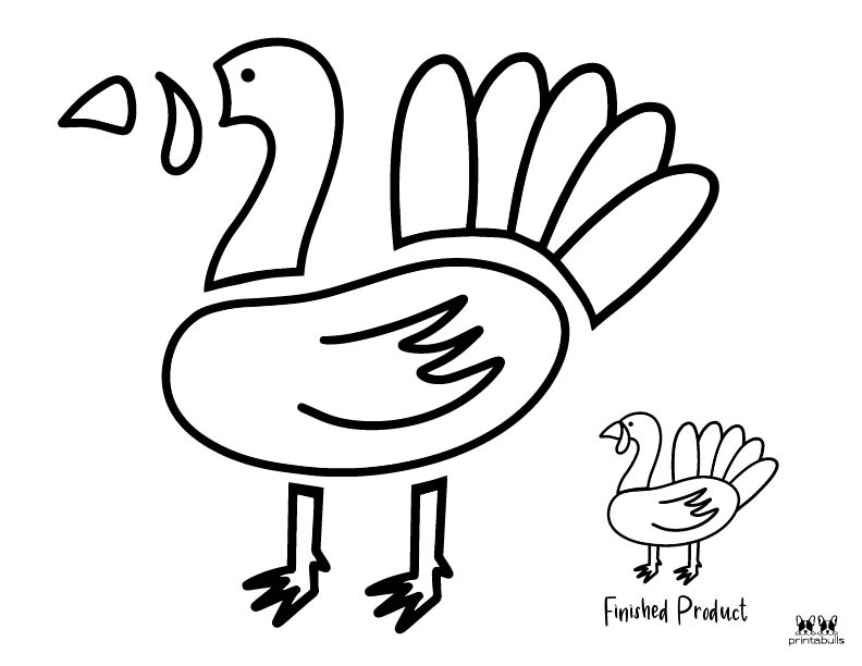 Free printable turkey templates