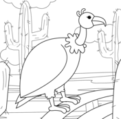 Vultures coloring pages free coloring pages