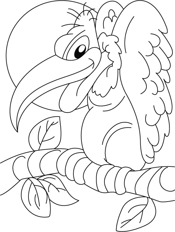 Happy vulture coloring pages download free happy vulture coloring pages for kids best coloring pages