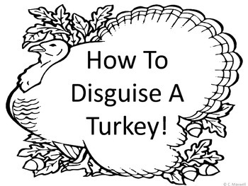 Free turkey writing paper for thanksgiving