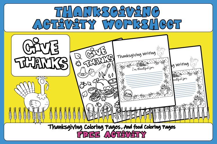 Fall thanksgiving coloring autumn and the turkey coloring