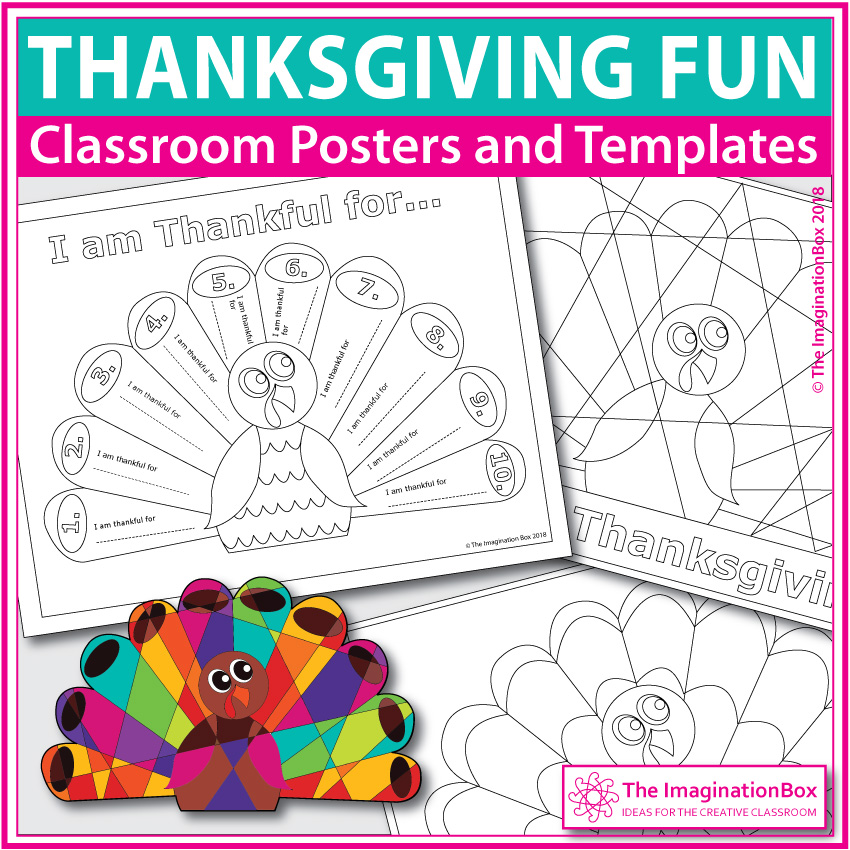 Thanksgiving coloring pages fun turkey art and writing