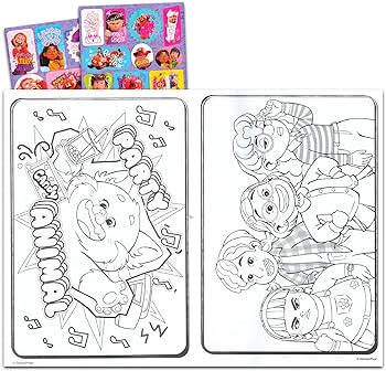 Disney turning red coloring book super set for kids