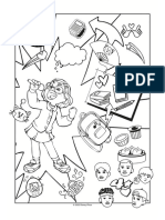 Disney pixar turning red coloring page featuring panda and friends pdf