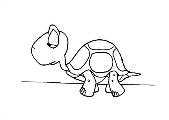 Turtle s crafts colouring pages