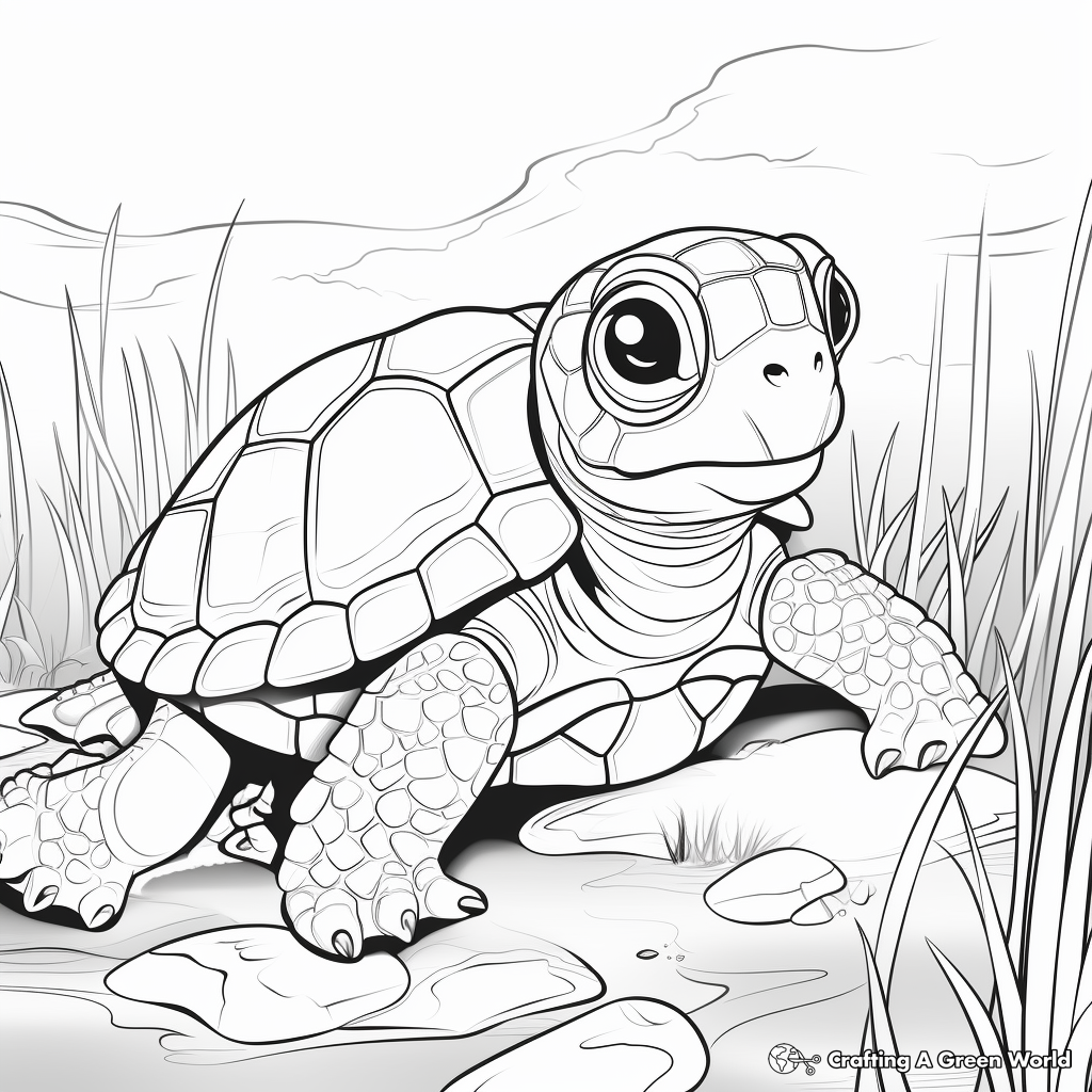 Turtle coloring pages