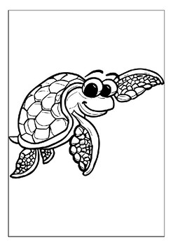 Dive into the world of turtles with our printable coloring pages collection pdf