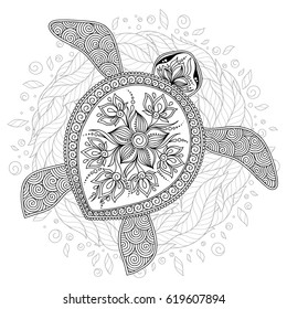 Adult coloring pages turtles images stock photos d objects vectors