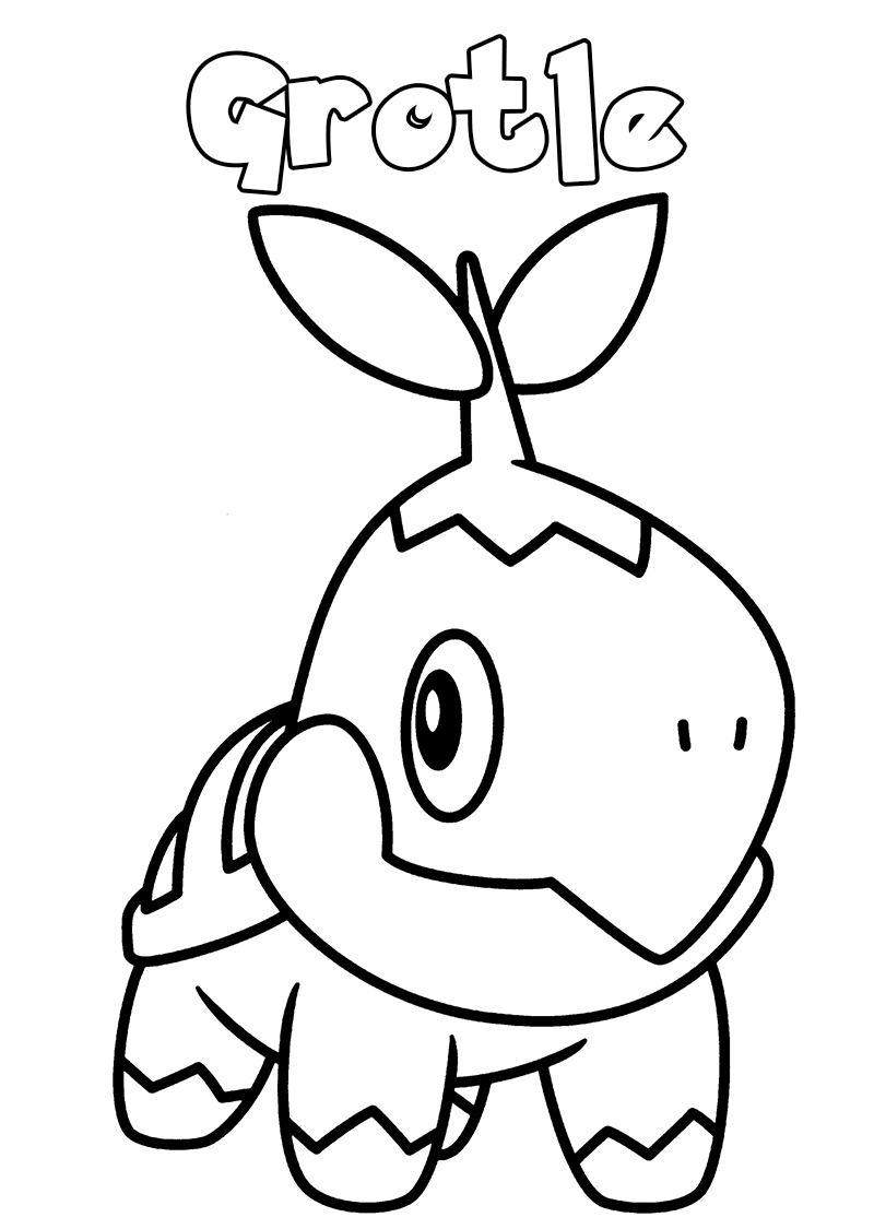 Pokemon coloring pages