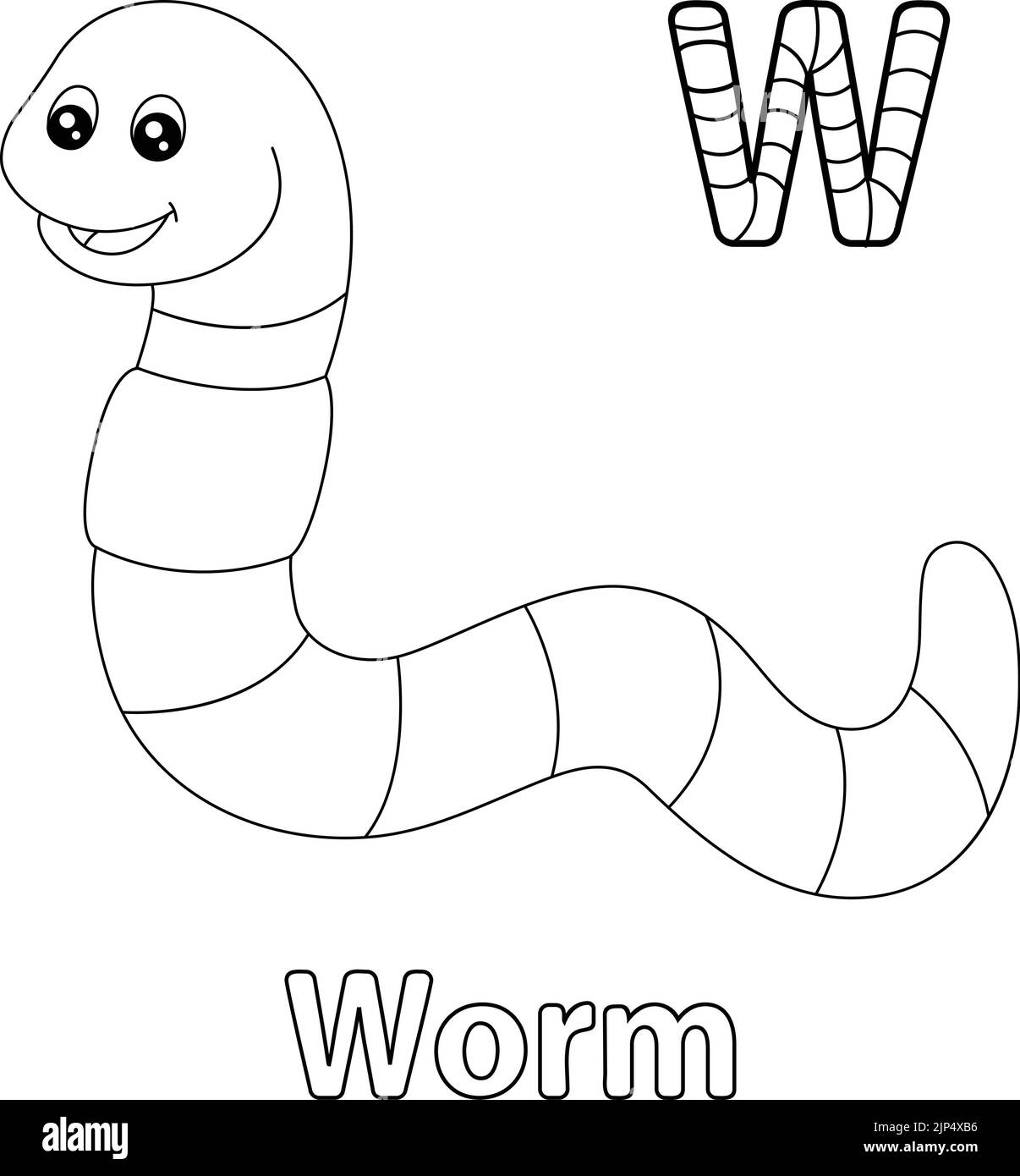 W is for worm hi