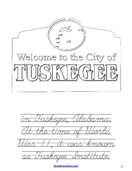 Tuskegee airmen coloring book