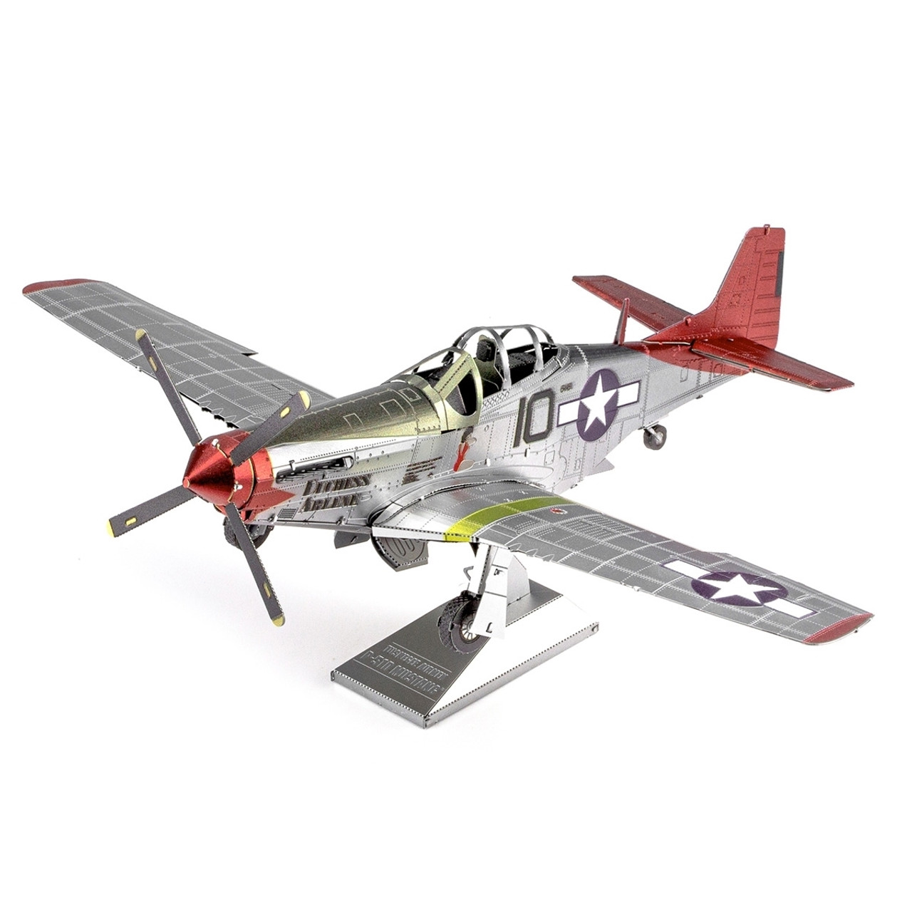 Metal earth iconx tuskegee airmen psd redtail color