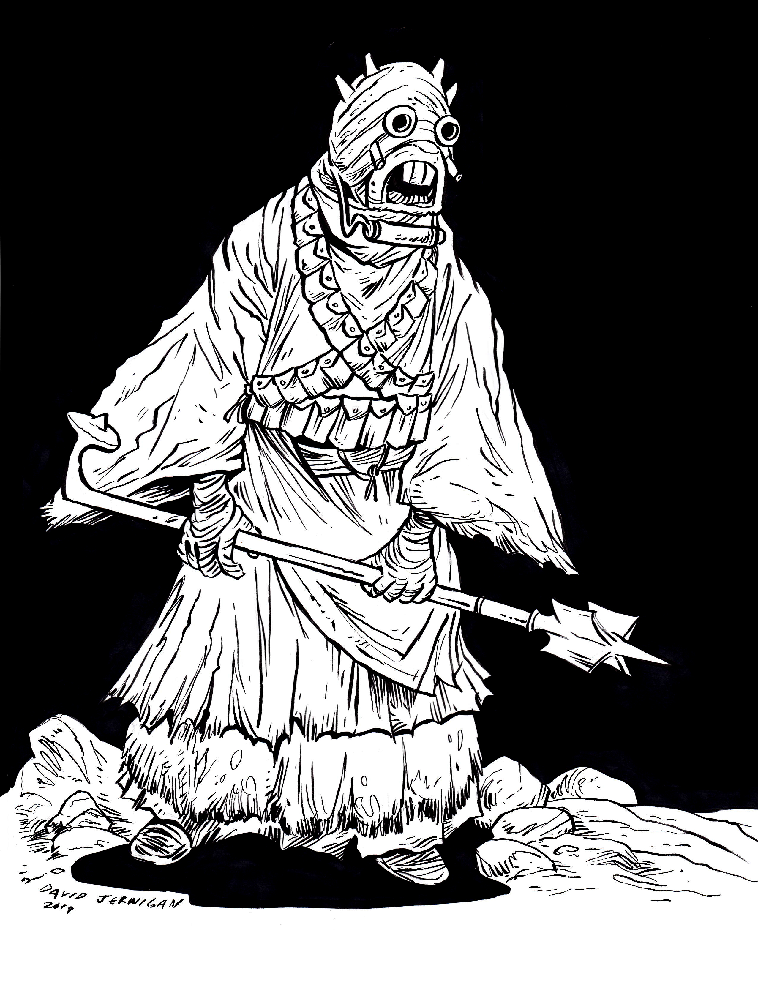 Tusken raider fan art