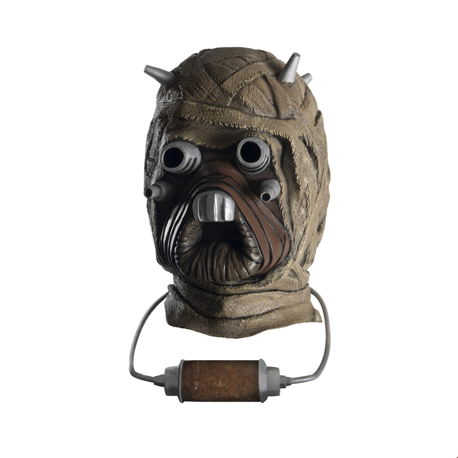 Star wars tusken raider overhead brown latex halloween costume mask for adult