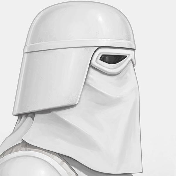 Tusken raider snowtrooper portraits by mike mitchell â mondo