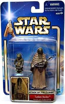Star wars attack of the clones figure tusken raider female with child toys games