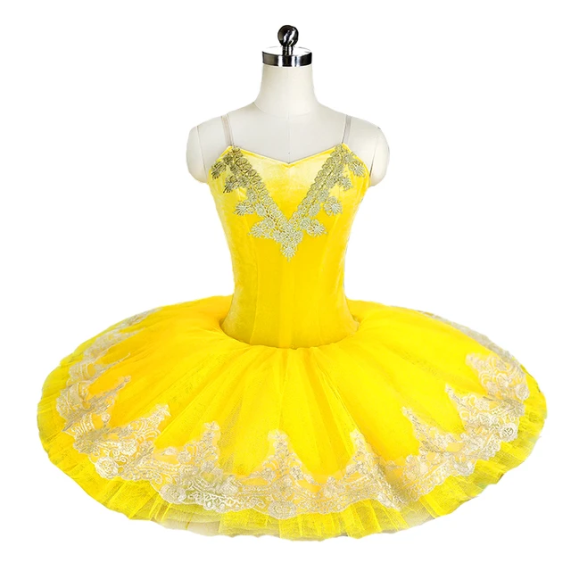 Yellow ballet tutu pro