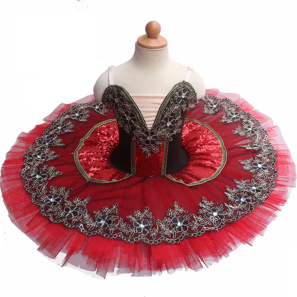 Black red ballet tutu for adult profeional ballet tutu women child kid girl ballerina party dre dancing cotume for ballet