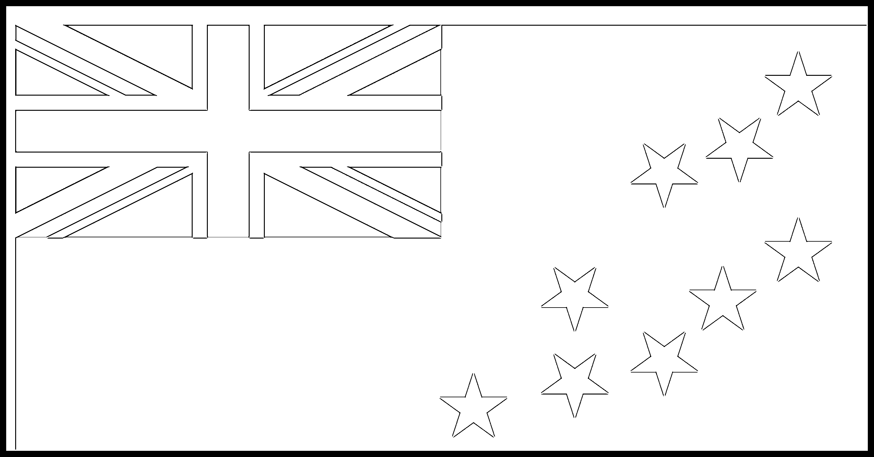 Tuvalu flag colouring page â flags web