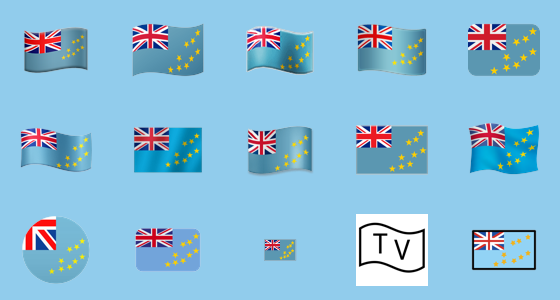 Ðð flag tuvalu emoji