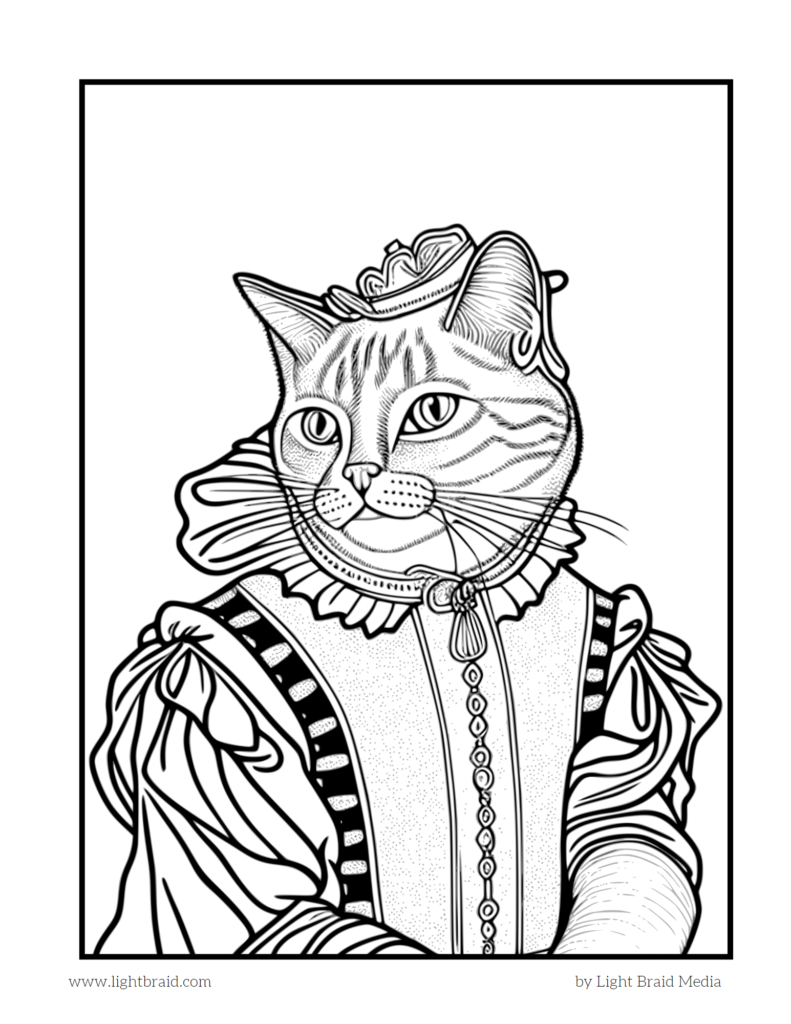 Tudor cats â light braid