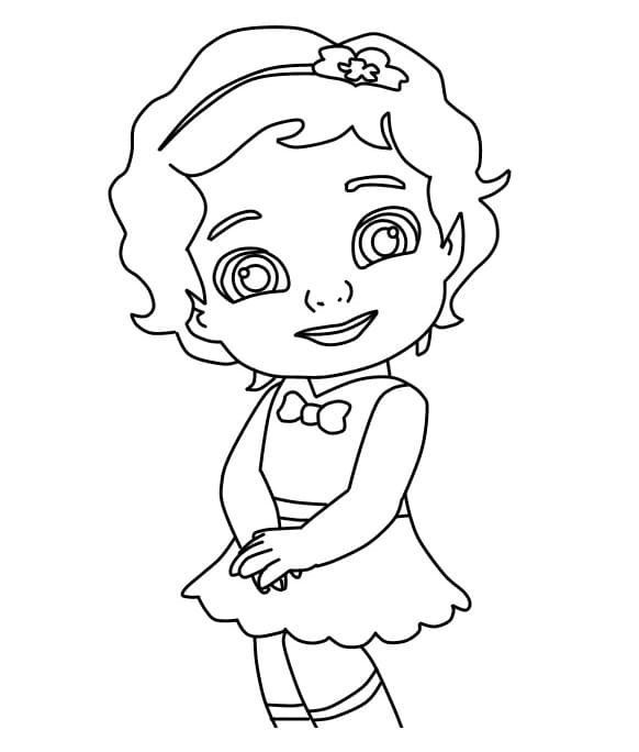 Free chuchu tv coloring page