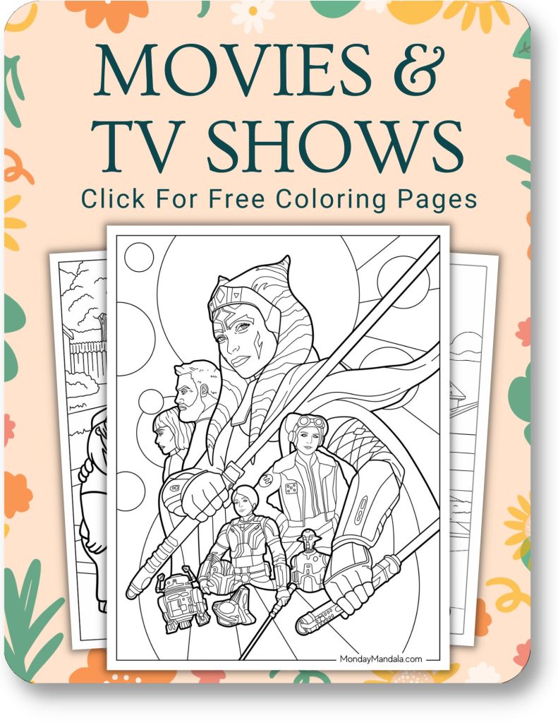 Adult coloring pages free pdf printables