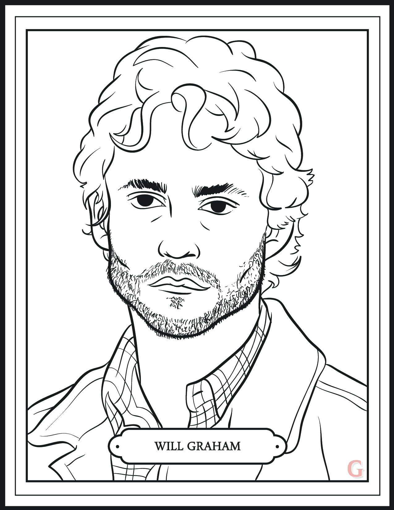 Hannibal returns tonight enjoy this mini coloring book about your favorite tv cannibal and all of his fun friends