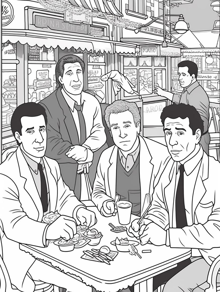 The ultimate seinfeld coloring book for kids rweirddalle