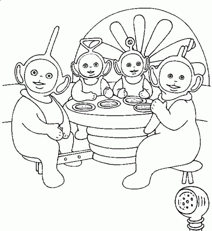 Free printable teletubbies coloring pages for kids online coloring pages coloring books coloring pages