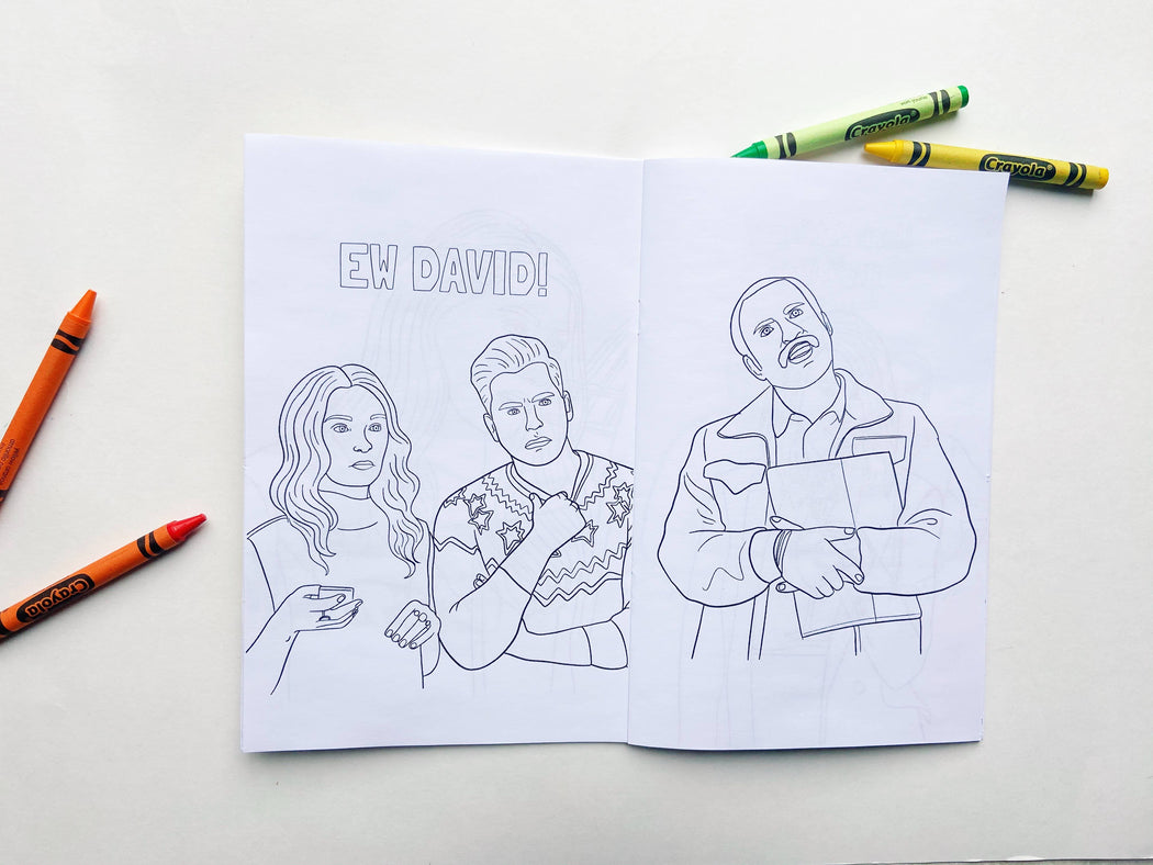 Tv show coloring book â