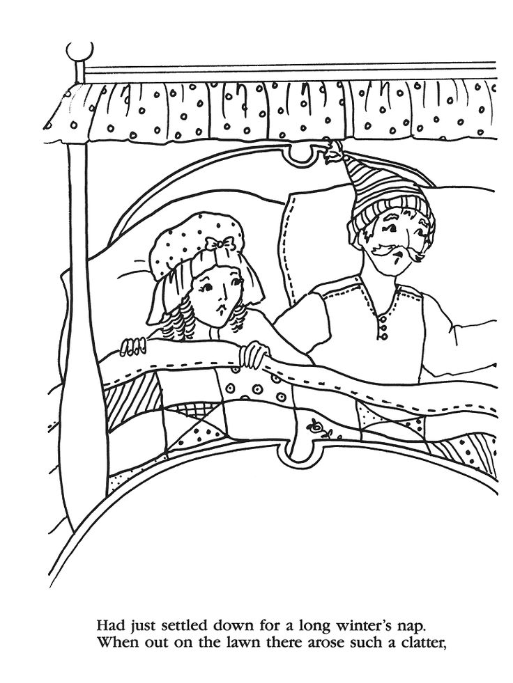 Nightbeforexmasgif ã the night before christmas twas the night christmas coloring pages