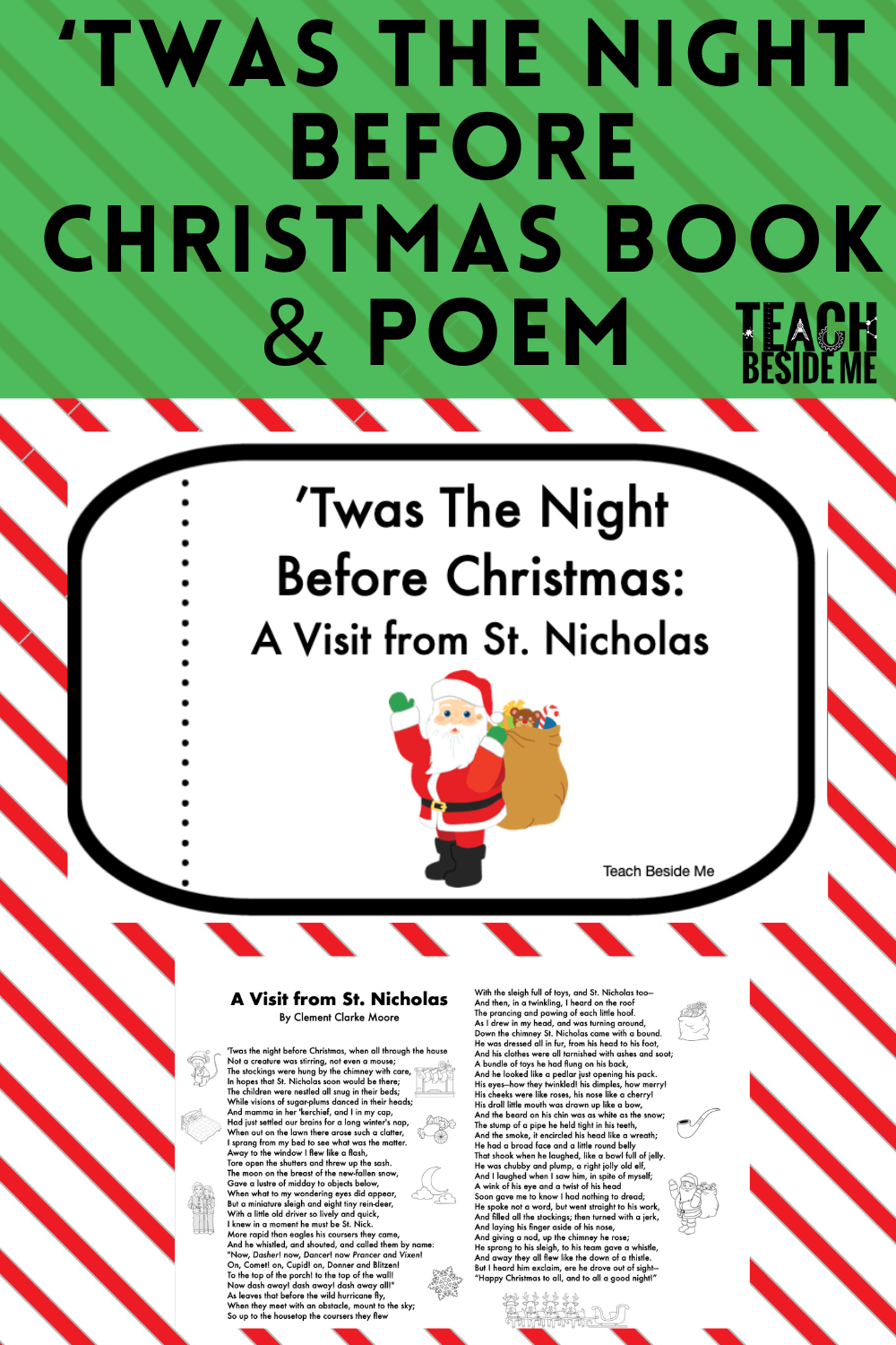 Twas the night before christmas printable