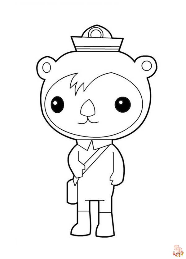 Octonauts coloring pages