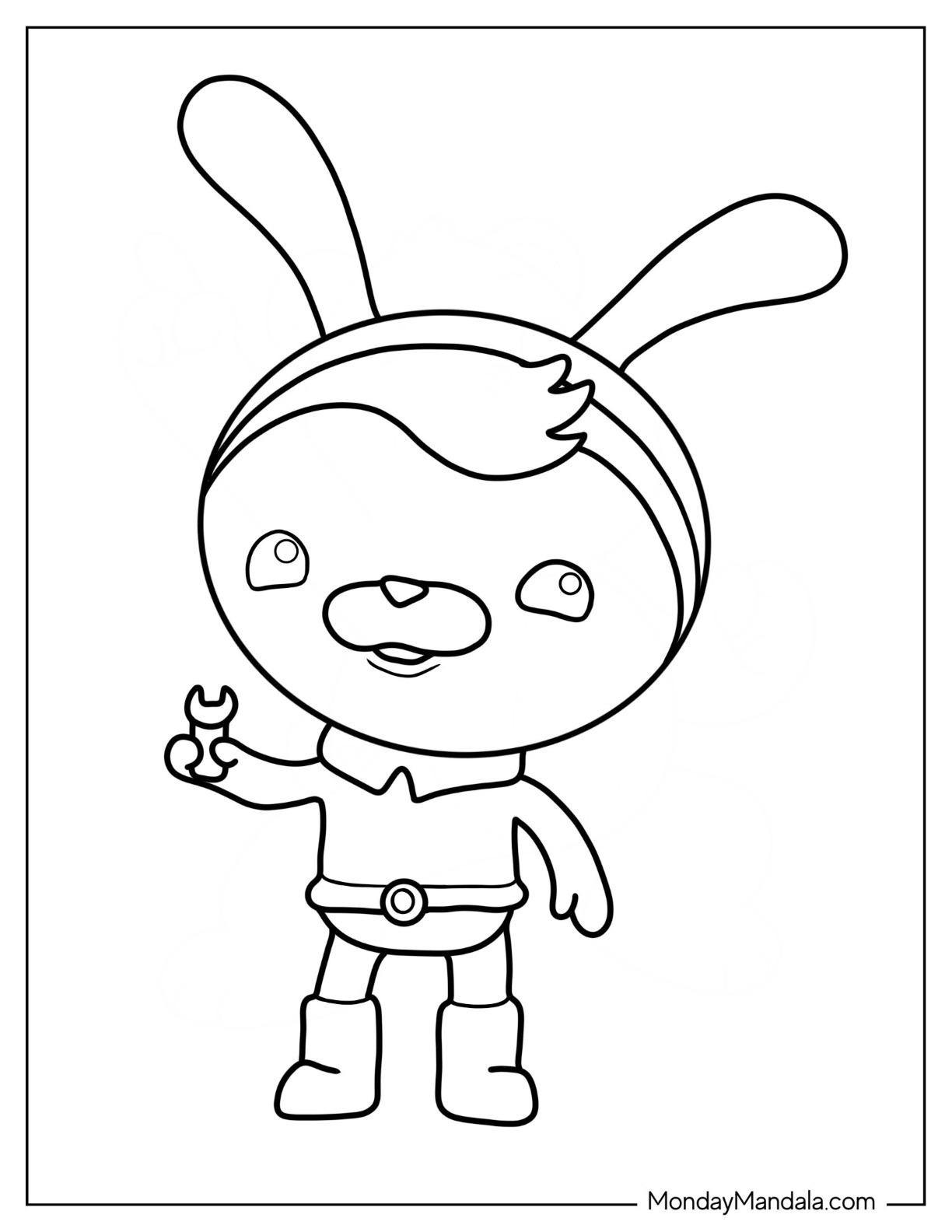 Octonauts coloring pages free pdf printables